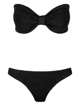 Джинсовое бикини Hunza G, черный