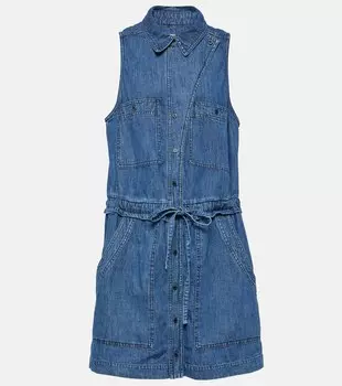 Джинсовое мини-платье ines Marant Etoile, синий