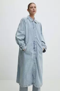 Джинсовое пальто Answear Lab, синий