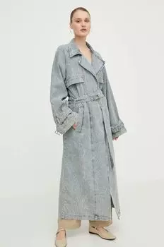 Джинсовое пальто Gestuz, синий