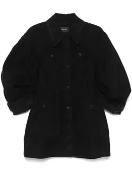 Джинсовое пальто Simone Rocha, черный