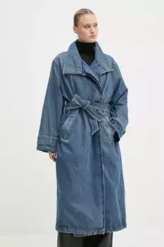Джинсовое плащ Won Hundred, синий