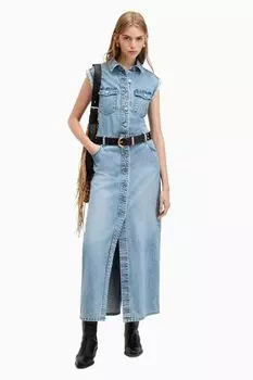 Джинсовое платье Allsaints Blair All Saints, синий