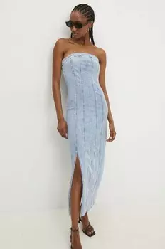 Джинсовое платье Answear Lab, синий