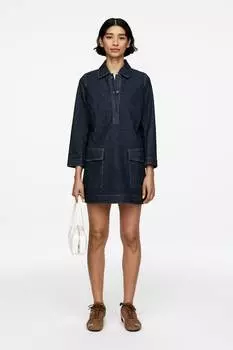 Джинсовое платье Arket, синий