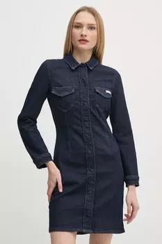Джинсовое платье Calvin Klein Jeans, темно-синий