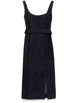 Джинсовое платье Carolina Herrera, синий