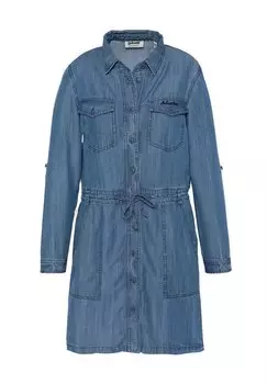 Джинсовое платье CASUAL Schott, синий