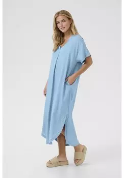 Джинсовое платье CUCITHA AURELIA Culture, светло-голубой