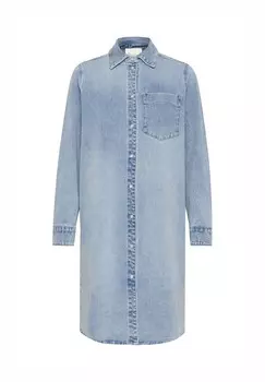 Джинсовое платье DAGMAR My Essential Wardrobe, светло-голубой