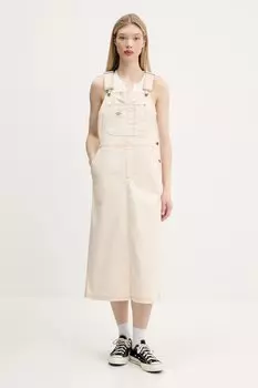 Джинсовое платье Dickies, бежевый