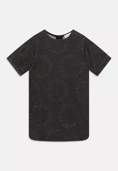 Джинсовое платье Dress Girl Stella McCartney Kids, черный