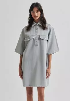 Джинсовое платье ESSO Second Female, серый