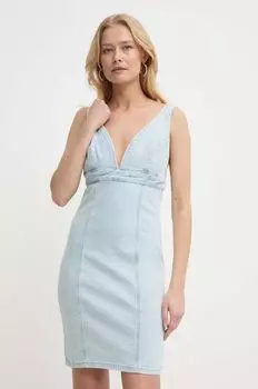 Джинсовое платье Guess, синий