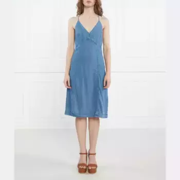 Джинсовое платье Guess, синий