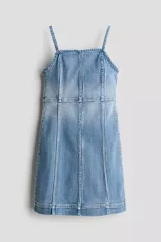Джинсовое платье H&M, синий