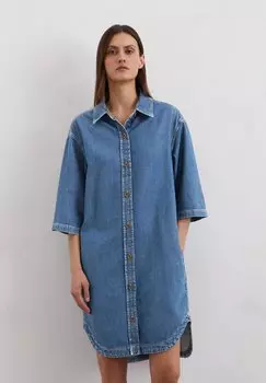 Джинсовое платье H-SHAPE Marc O'Polo, цвет Clean Mid Blue Wash