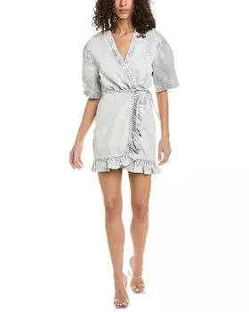 Джинсовое платье-халат IRO, серый