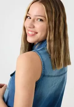 Джинсовое платье INSIDE, синее