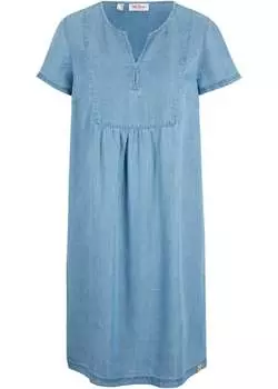 Джинсовое платье из лиоцелла tencel John Baner Jeanswear, синий