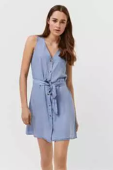 Джинсовое платье из материала Тенсел VERO MODA, синий