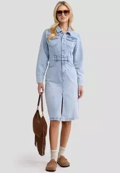 Джинсовое платье LAYLANA Big Star, светло-голубой