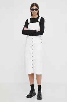 Джинсовое платье Levi's, бежевый