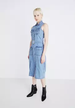 Джинсовое платье LIZ Pepe Jeans, светло-голубой