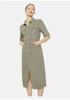 Джинсовое платье LolaLiza, хаки