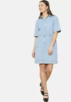 Джинсовое платье LolaLiza, светло-голубой