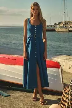 Джинсовое платье Maja Forever New, синий