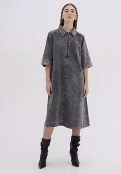 Джинсовое платье MALO My Essential Wardrobe, серый