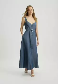 Джинсовое платье Maxi dress LIU JO, темно-синий