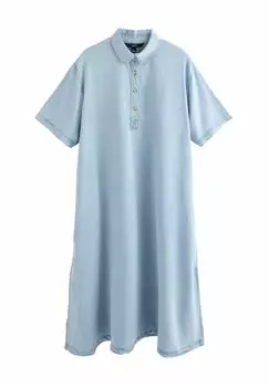 Джинсовое платье Maxi dress Next, синий