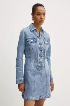 Джинсовое платье MICHAEL Michael Kors, синий