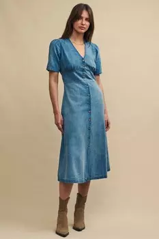 Джинсовое платье миди Alexa Nobody'S Child, синий