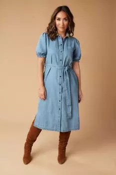 Джинсовое платье миди Myleene Klass