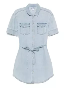 Джинсовое платье мини DKNY, синий