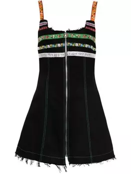 Джинсовое платье мини Lindsey CORMIO, черный