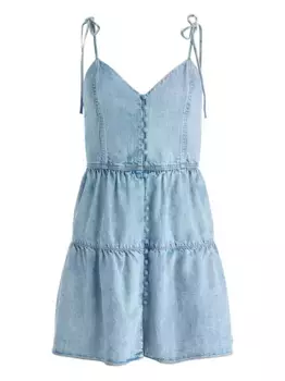 Джинсовое платье мини Shanti Alice + Olivia, синий