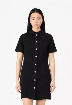 Джинсовое платье NMNISA SLIM DRESS Noisy May, черный