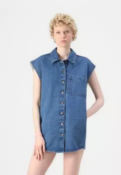 Джинсовое платье NMSELVI DRESS Noisy May, деним