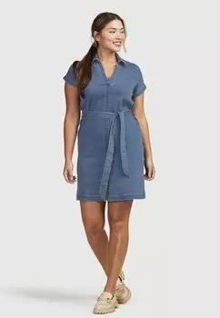 Джинсовое платье OLINA Cellbes Of Sweden, цвет light blue denim