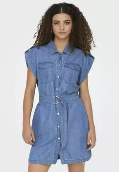 Джинсовое платье ONLBEA KURZES ONLY, цвет Medium Blue Denim