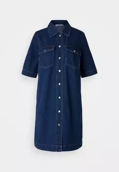 Джинсовое платье ONLBELLE BUTTON DRESS ONLY, темно-синий