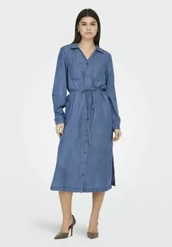 Джинсовое платье ONLCHARIS MIDI ONLY, цвет Medium Blue Denim