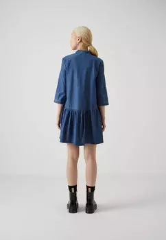 Джинсовое платье Onlchicago 3/4 Dress ONLY, средний синий деним