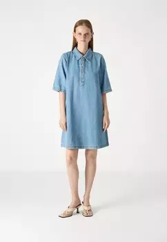 Джинсовое платье ONLGRY DRESS ONLY, светло-голубой деним