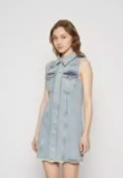Джинсовое платье ONLKRAVITZ SLIM DRESS Only, светло-голубой