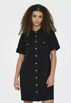 Джинсовое платье ONLLISA DRESS ONLY, цвет Washed Black